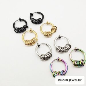 Wholesale Stainless Steel Earrings - DME0135