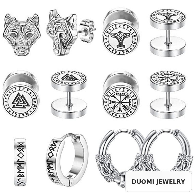 Wholesale Stainless Steel Earrings - DME0173