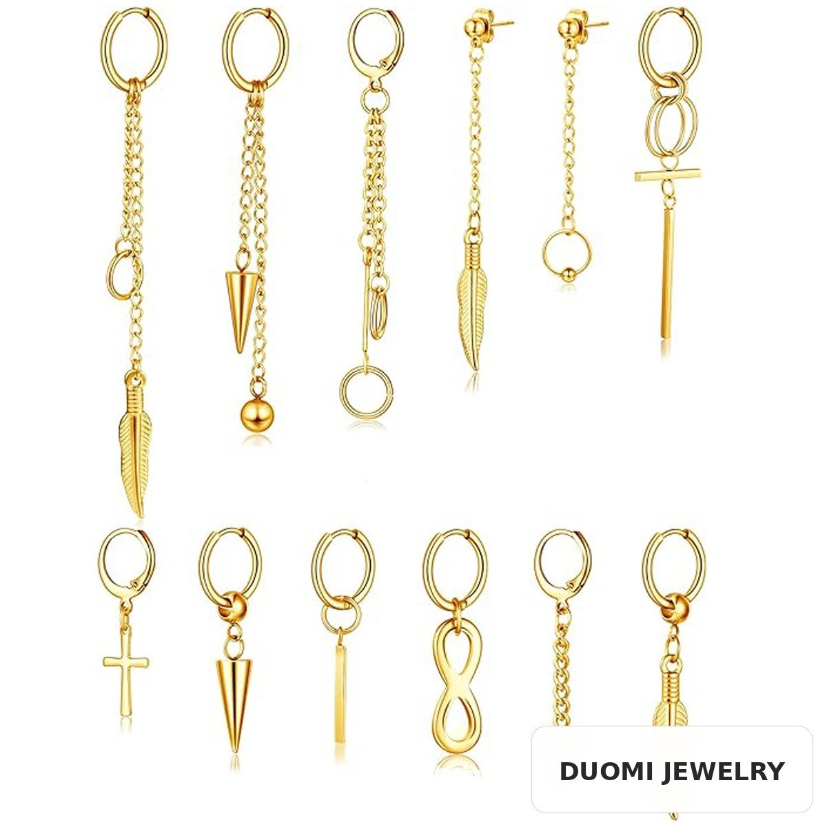Wholesale Stainless Steel Earrings - DME0180