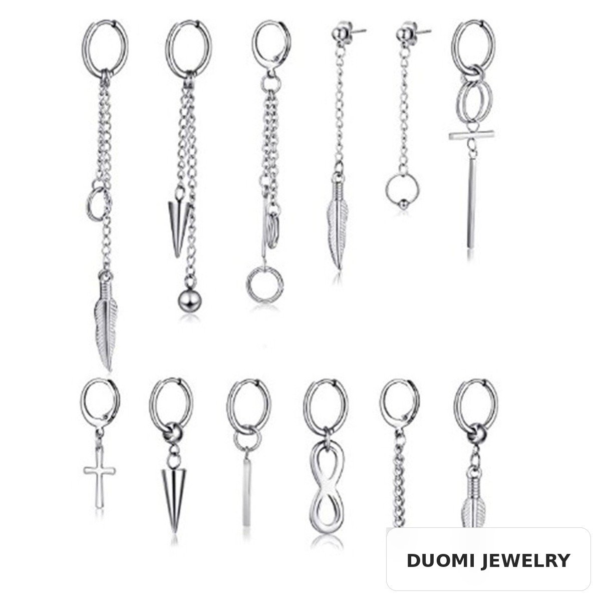 Wholesale Stainless Steel Earrings - DME0180