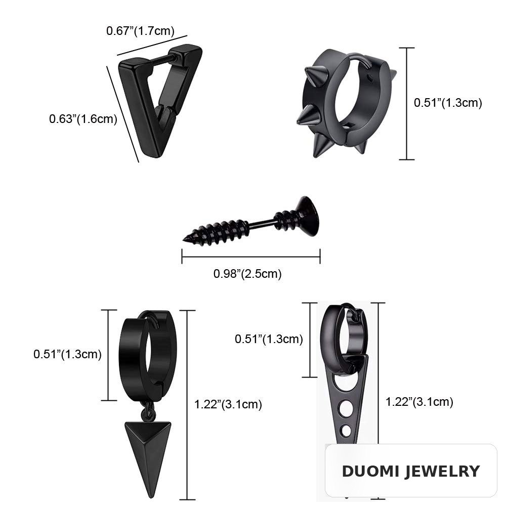 Wholesale Stainless Steel Earrings - DME0199