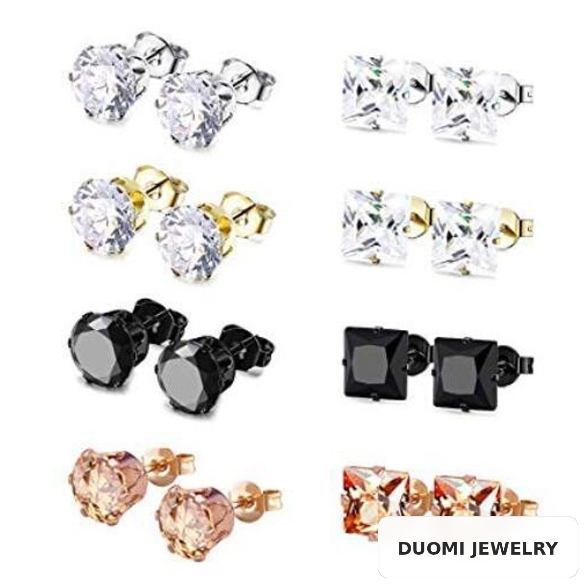 Wholesale CZ Earrings - DME0207