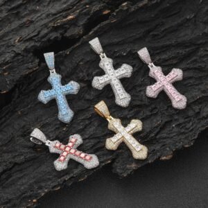 Wholesale CZ Hip Hop Pendant - DMP0098
