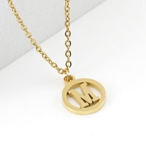 DUOMI Jewelry gold stainless steel necklace