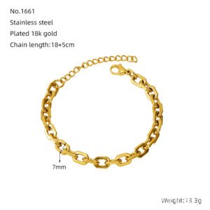DUOMI Jewelry waterproof stainless steel bracelet