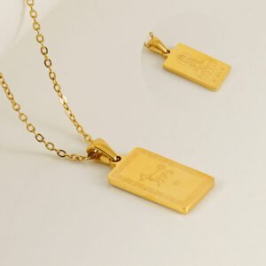DUOMI Jewelry waterproof stainless steel necklace