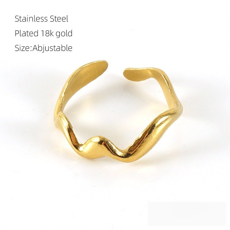 DUOMI Jewelry waterproof stainless steel ring