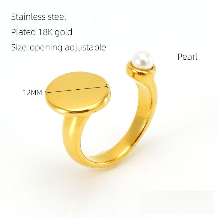 DUOMI Jewelry waterproof stainless steel ring