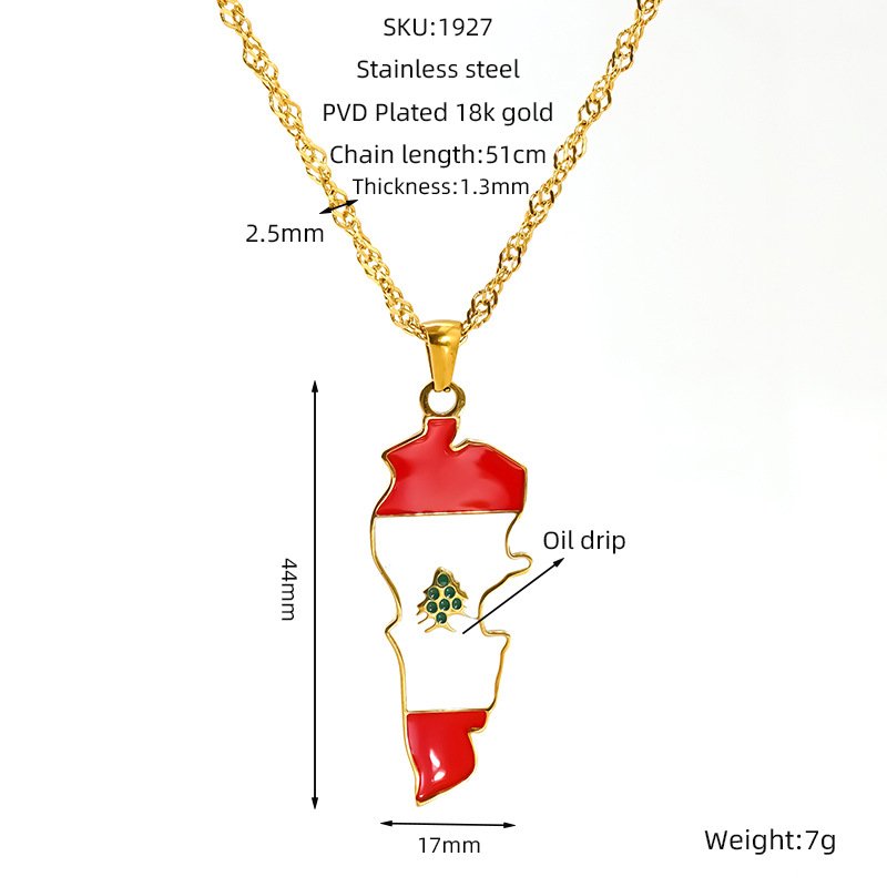 DUOMI Jewelry waterproof stainless steel necklace