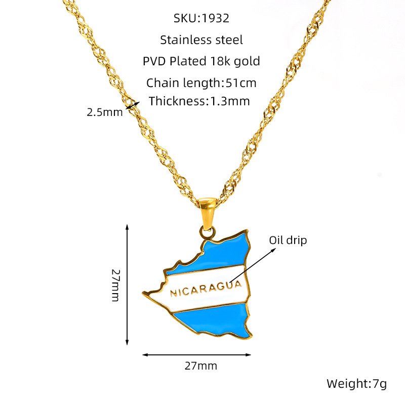 DUOMI Jewelry waterproof stainless steel necklace