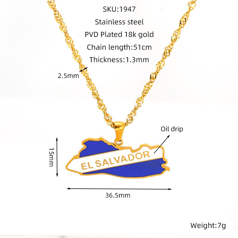 DUOMI Jewelry waterproof stainless steel necklace