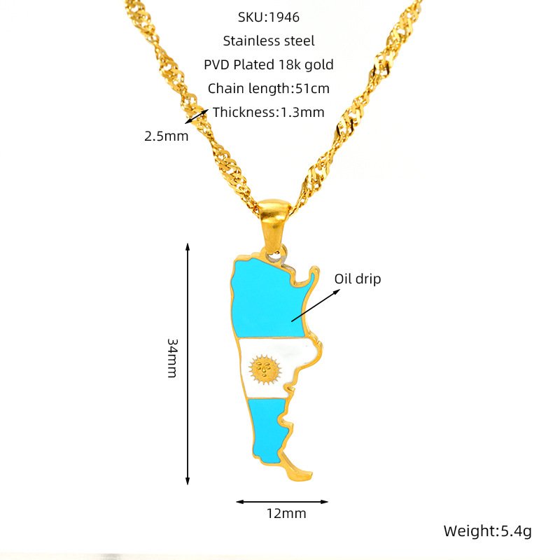 DUOMI Jewelry waterproof stainless steel necklace