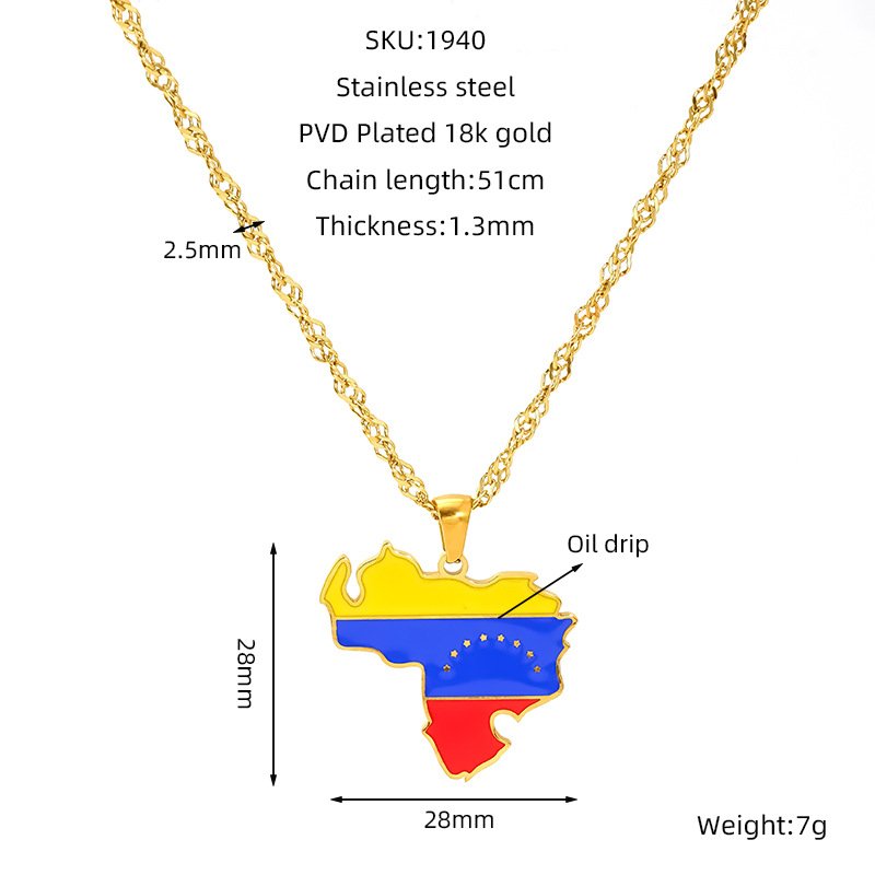 DUOMI Jewelry waterproof stainless steel necklace