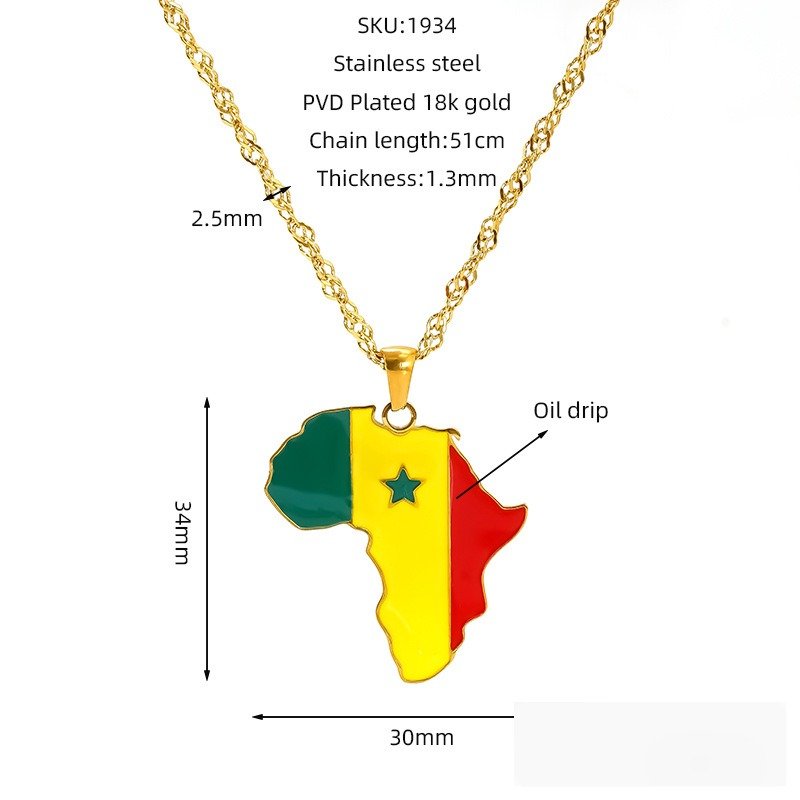 DUOMI Jewelry waterproof stainless steel necklace
