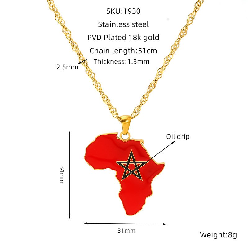 DUOMI Jewelry waterproof stainless steel necklace
