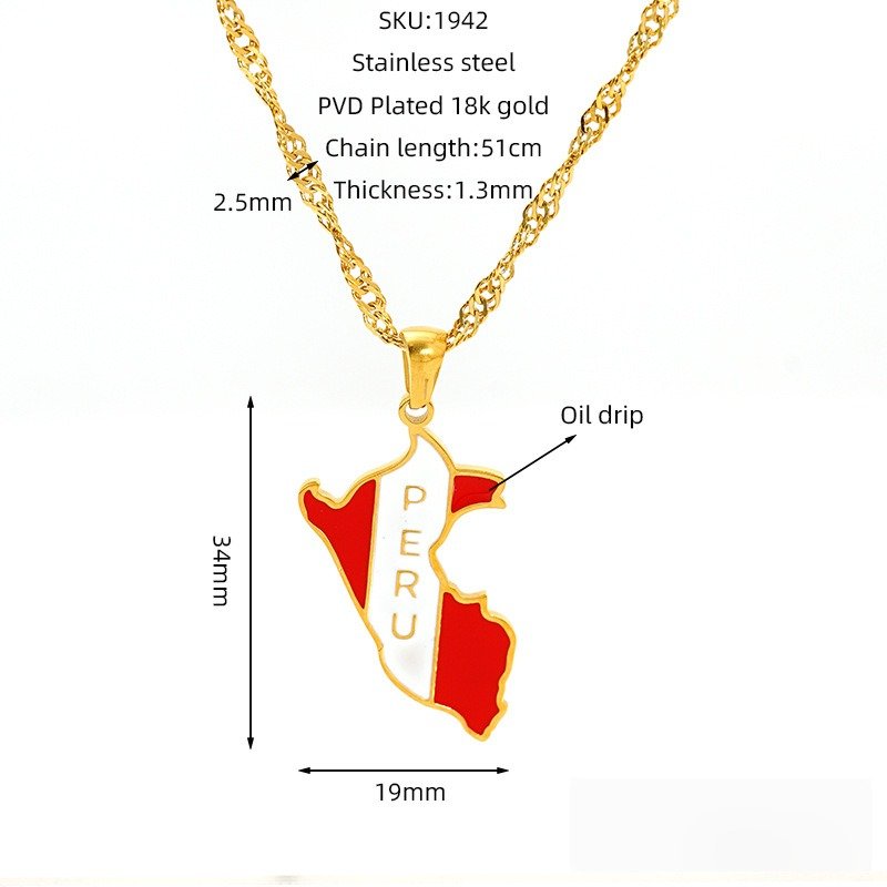 DUOMI Jewelry waterproof stainless steel necklace