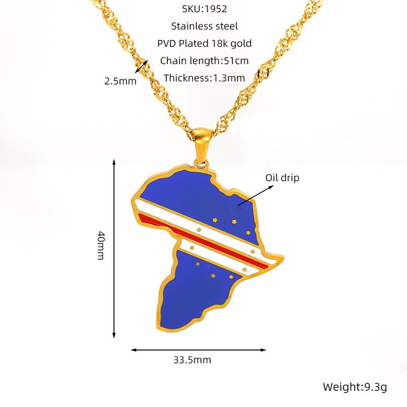 DUOMI Jewelry waterproof stainless steel necklace