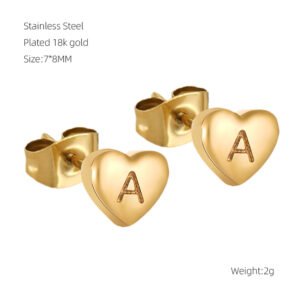 DUOMI Jewelry waterproof stainless steel earrings