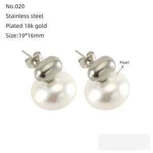 DUOMI Jewelry waterproof stainless steel earrings