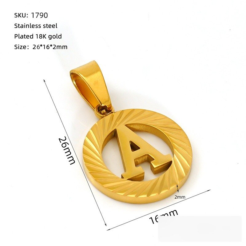 DUOMI Jewelry waterproof stainless steel pendant