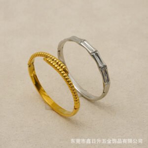 DUOMI Jewelry gold stainless steel bracelet