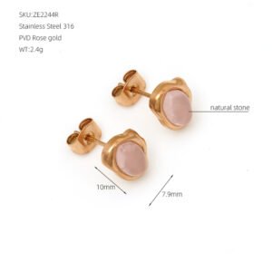 DUOMI Jewelry waterproof stainless steel earrings