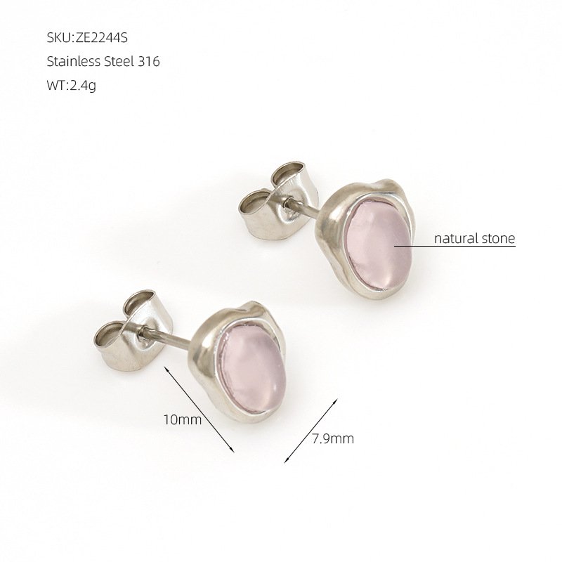 DUOMI Jewelry waterproof stainless steel earrings