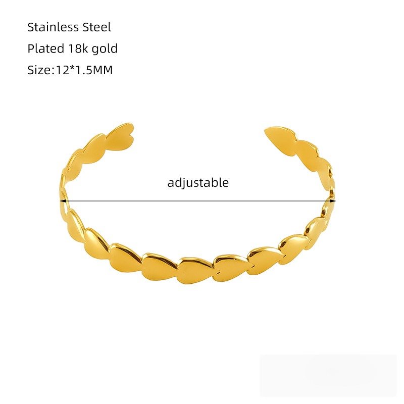 DUOMI Jewelry waterproof stainless steel bracelet