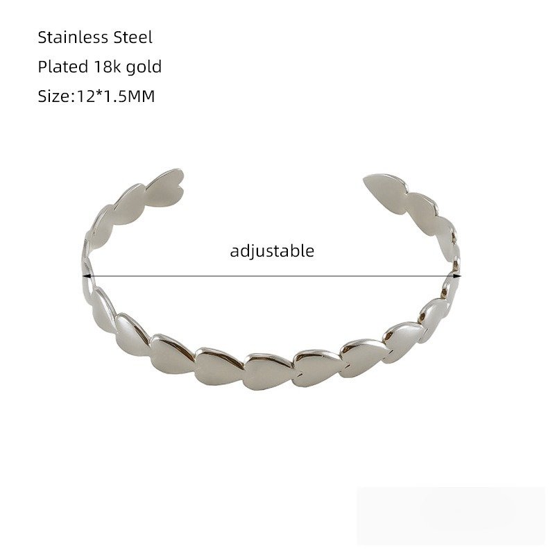 DUOMI Jewelry waterproof stainless steel bracelet