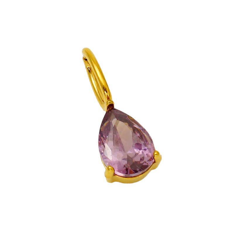 DUOMI Jewelry waterproof stainless steel cz necklace
