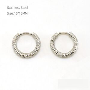 DUOMI Jewelry waterproof stainless steel earrings