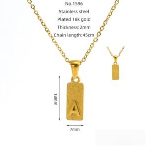 DUOMI Jewelry waterproof stainless steel necklace