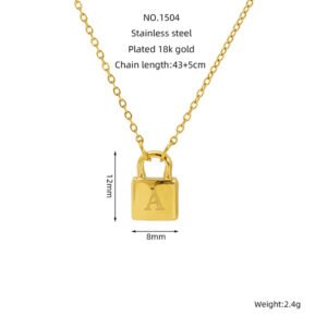 DUOMI Jewelry waterproof stainless steel necklace