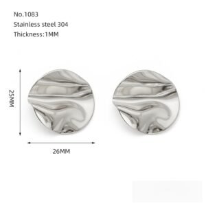 DUOMI Jewelry waterproof stainless steel earrings