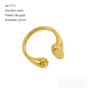 DUOMI Jewelry waterproof stainless steel ring