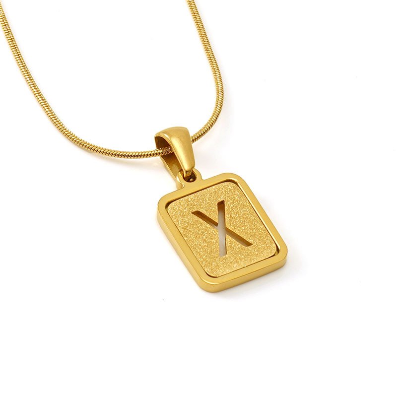 DUOMI Jewelry waterproof stainless steel necklace