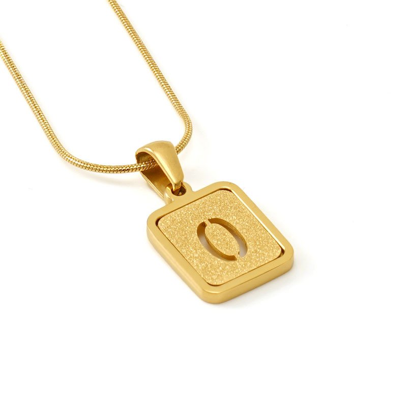 DUOMI Jewelry gold stainless steel necklace