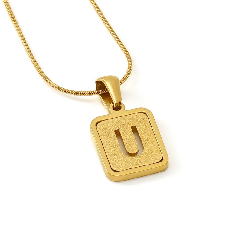 DUOMI Jewelry waterproof stainless steel necklace