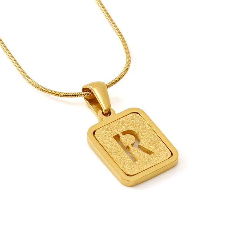 DUOMI Jewelry gold stainless steel necklace
