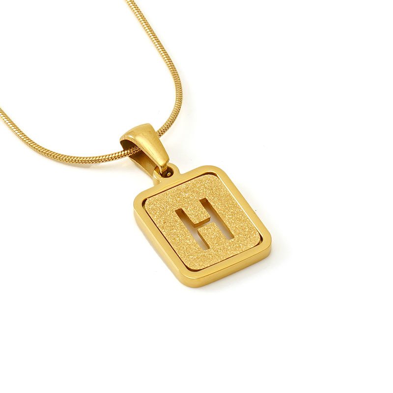 DUOMI Jewelry gold stainless steel necklace