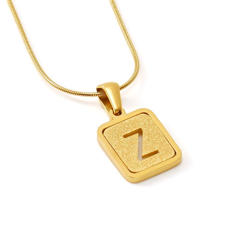 DUOMI Jewelry gold stainless steel necklace