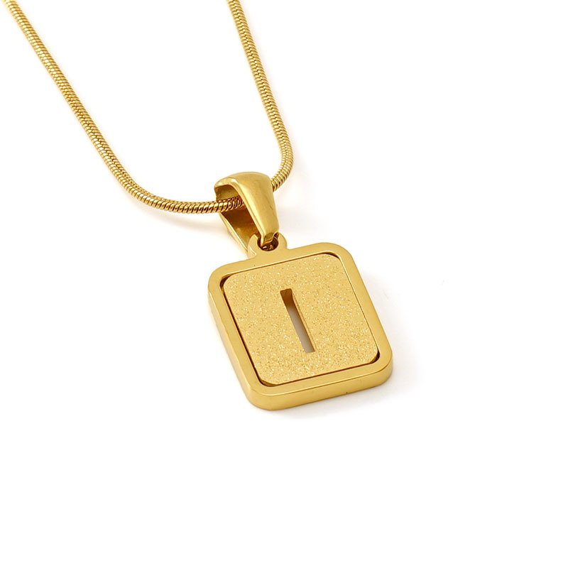 DUOMI Jewelry gold stainless steel necklace
