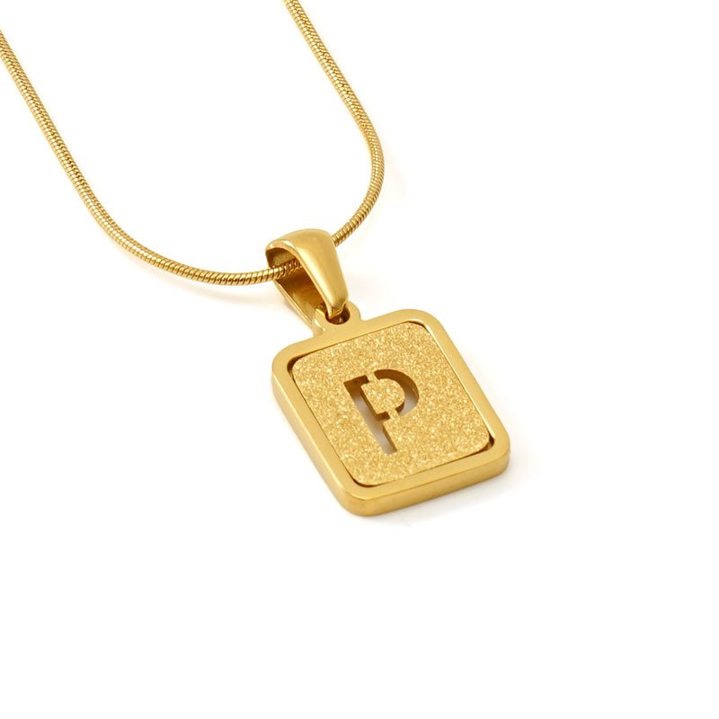 DUOMI Jewelry gold stainless steel necklace