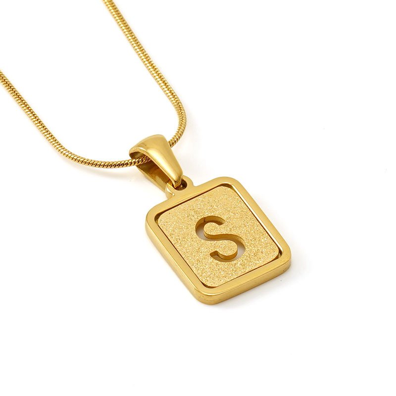 DUOMI Jewelry gold stainless steel necklace