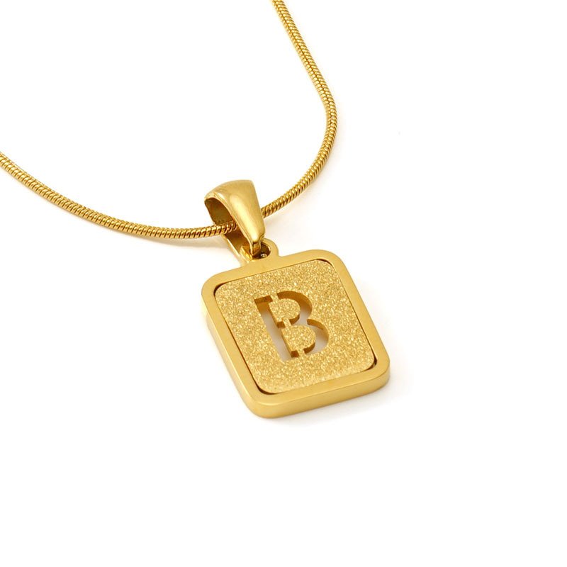 DUOMI Jewelry gold stainless steel necklace