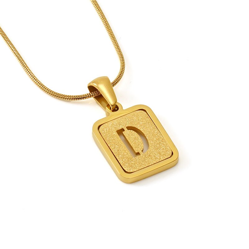 DUOMI Jewelry waterproof stainless steel necklace