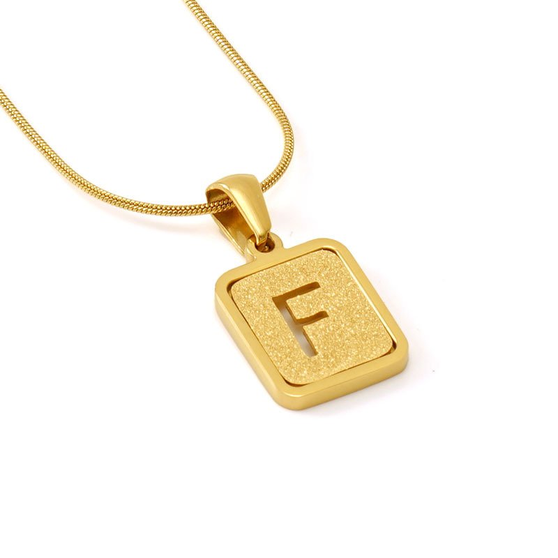 DUOMI Jewelry gold stainless steel necklace