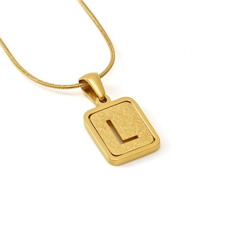DUOMI Jewelry gold stainless steel necklace