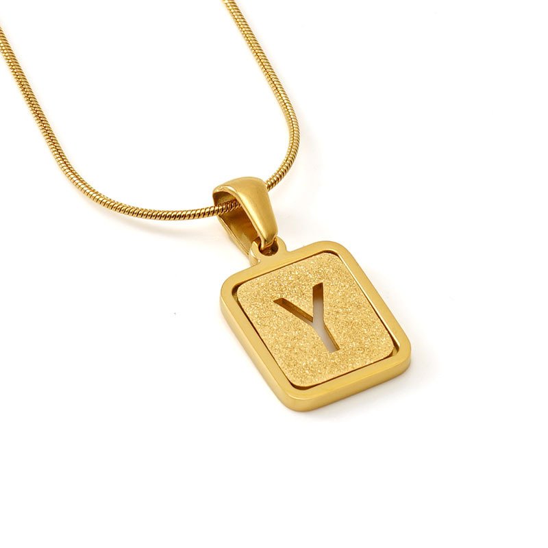 DUOMI Jewelry gold stainless steel necklace