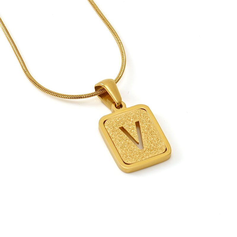 DUOMI Jewelry gold stainless steel necklace
